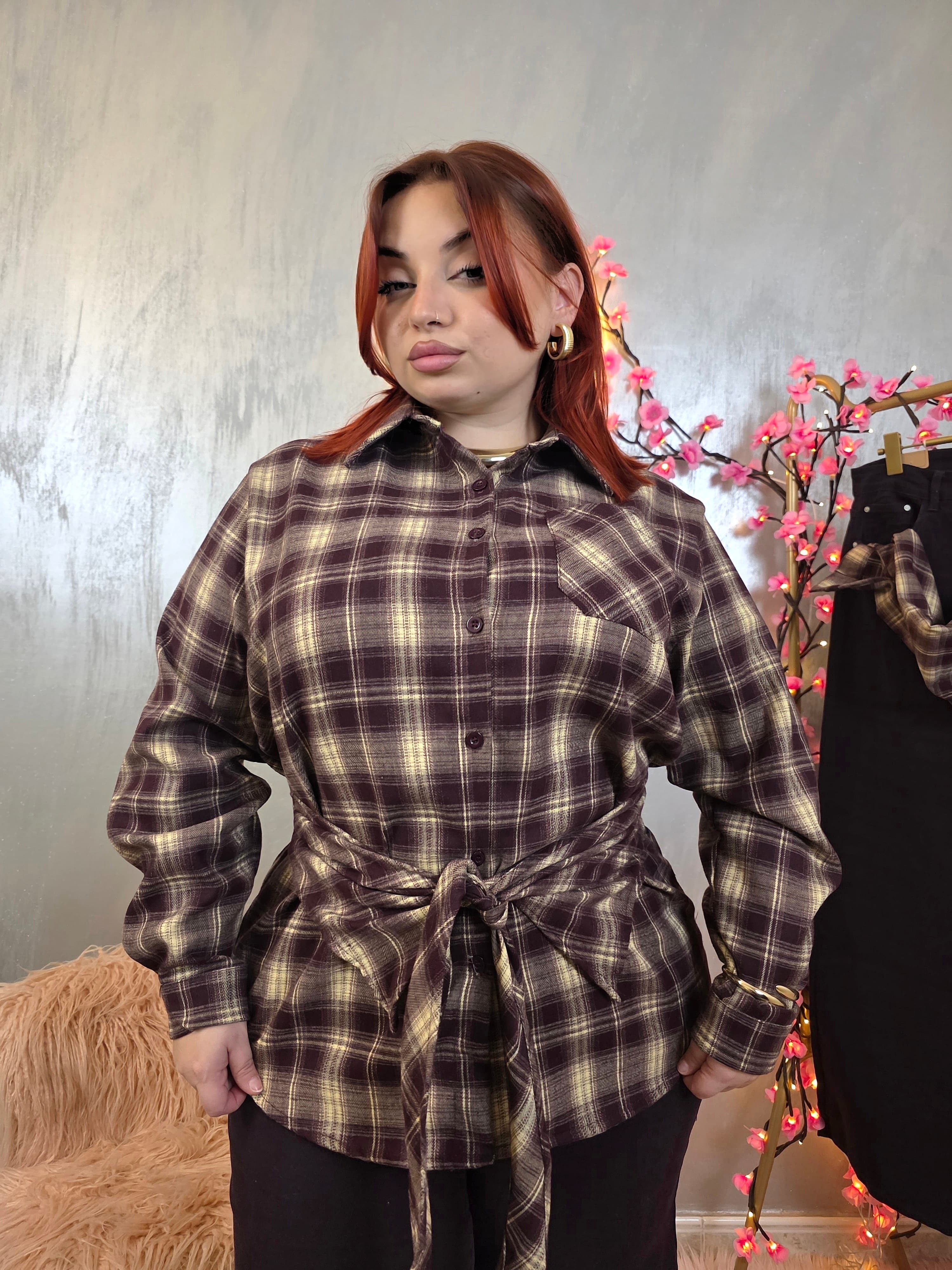 Camicia Nouée Bordeaux