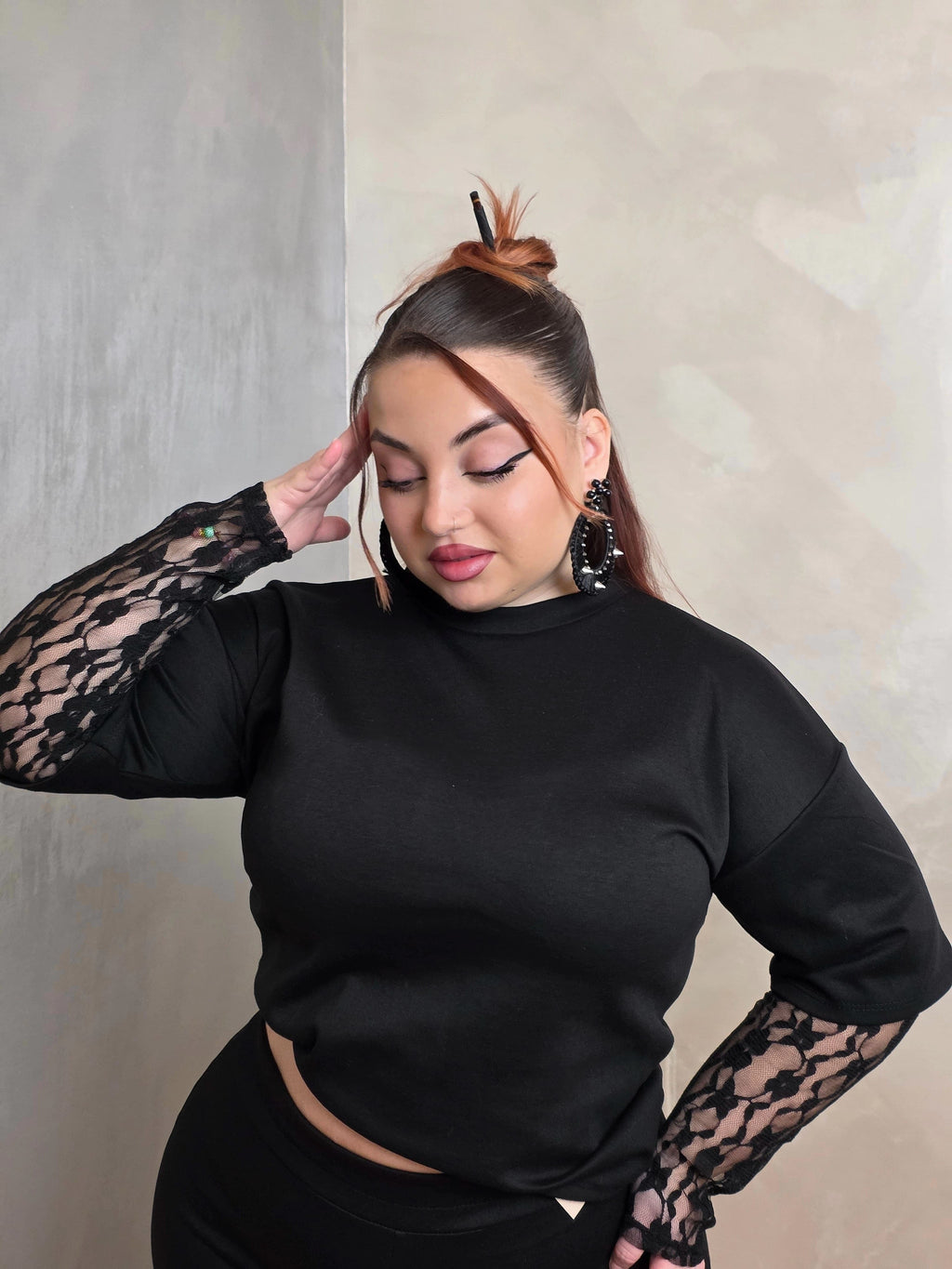 Coordinato Flora Black