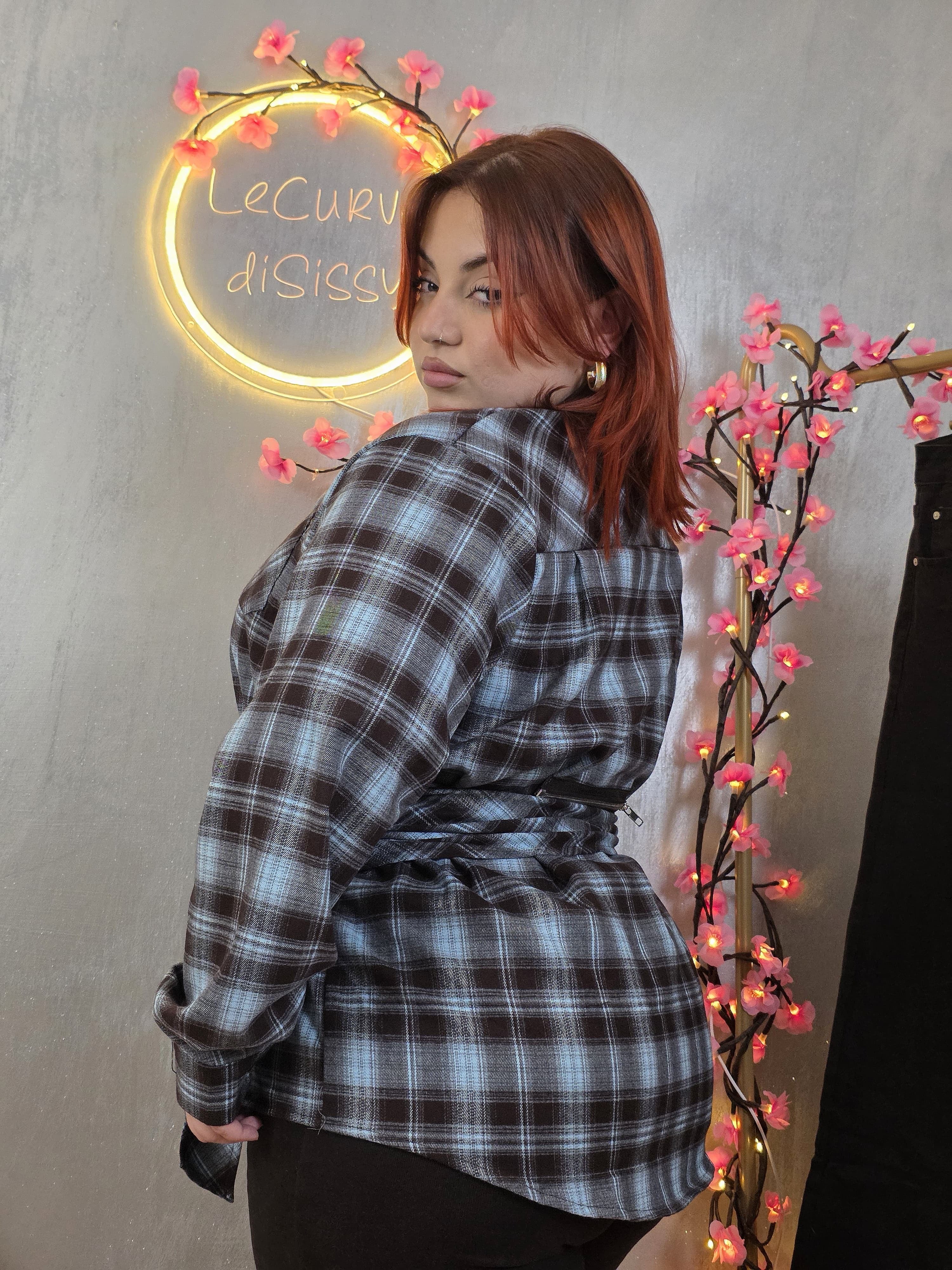 Camicia Nouée Azzurra