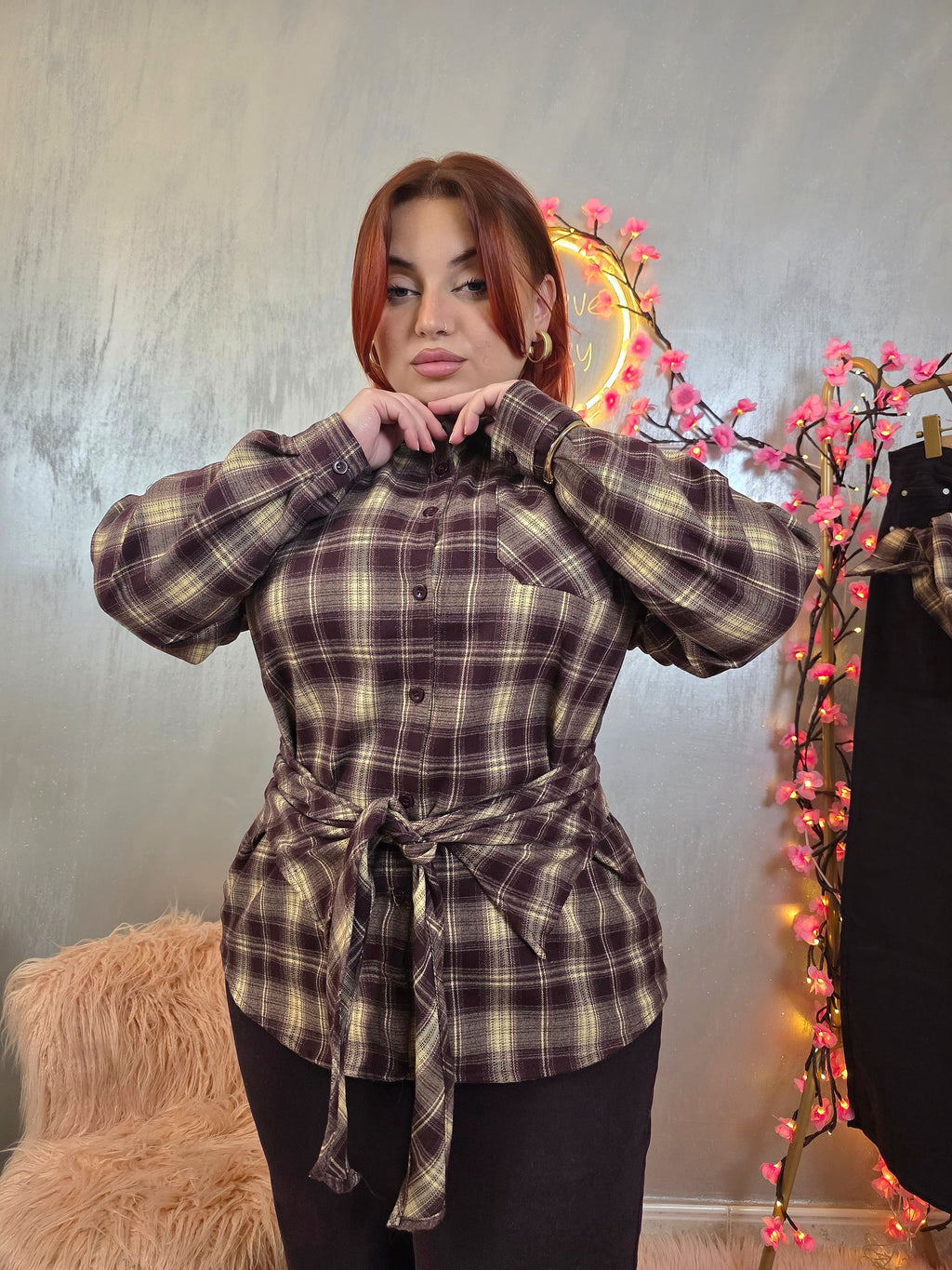 Camicia Nouée Bordeaux