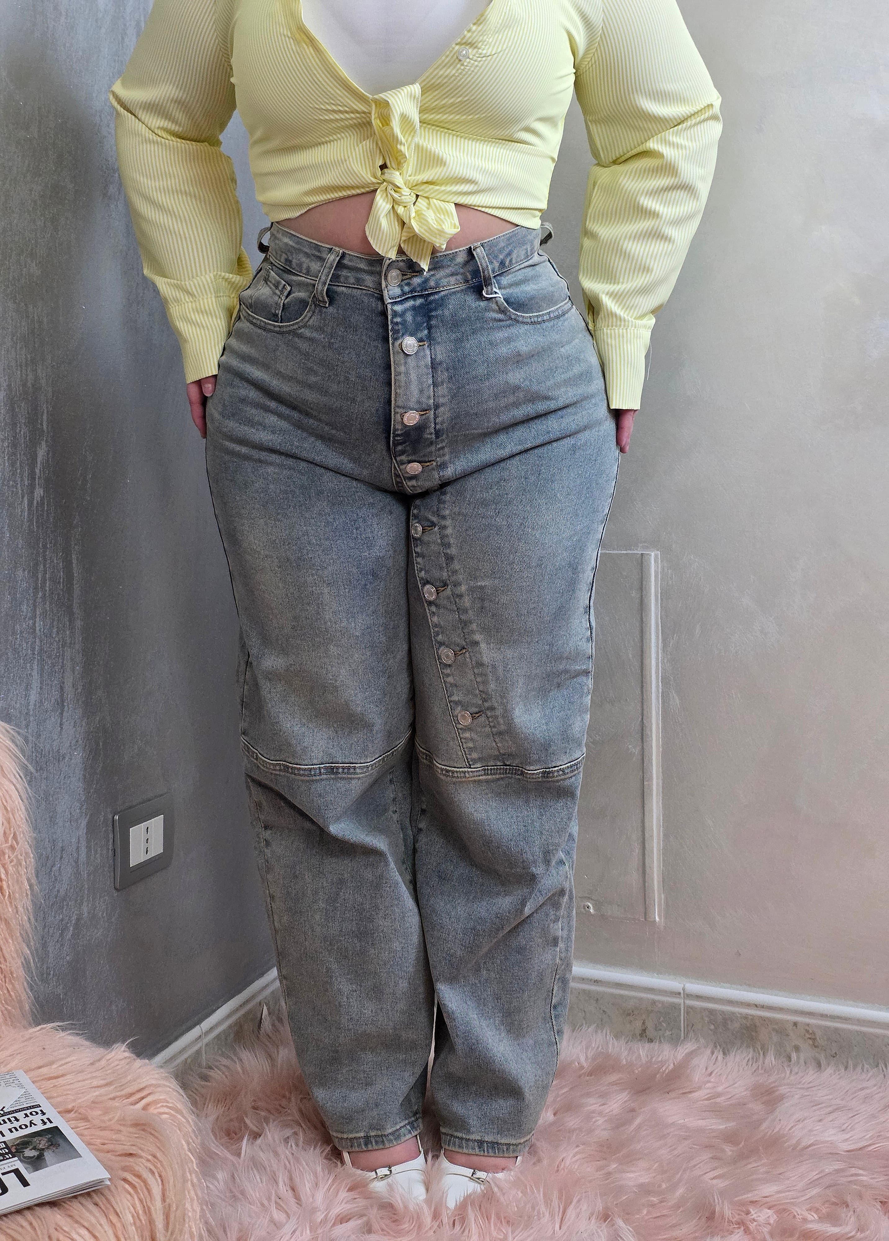 Diagonal Jeans Sabbia