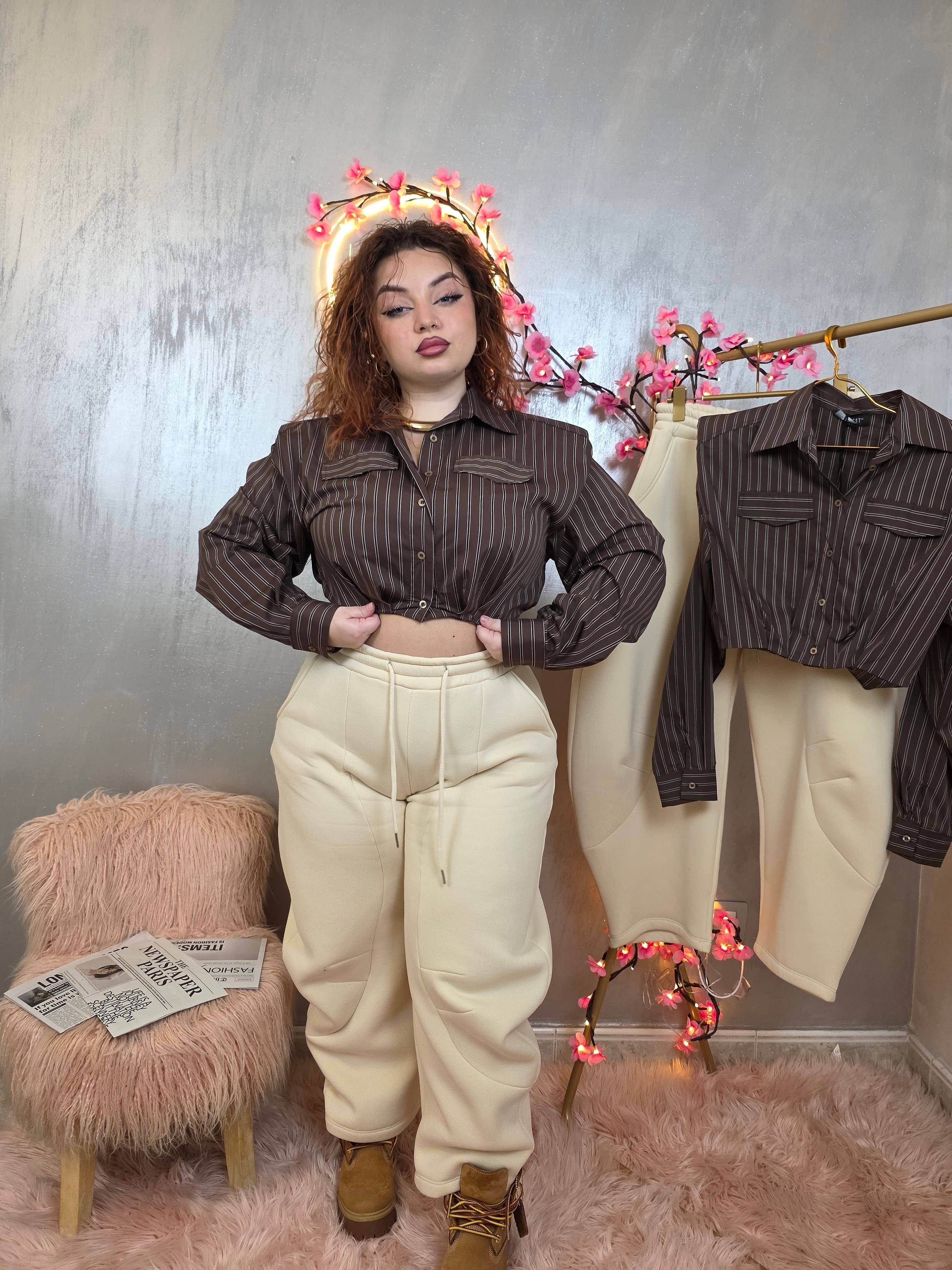 Camicia Justwest - Marrone