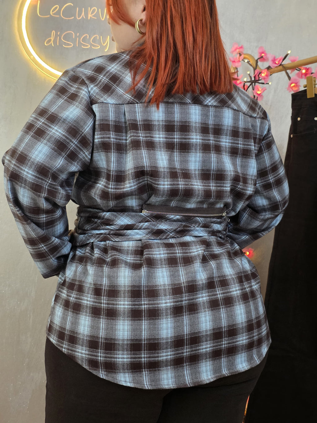 Camicia Nouée Azzurra