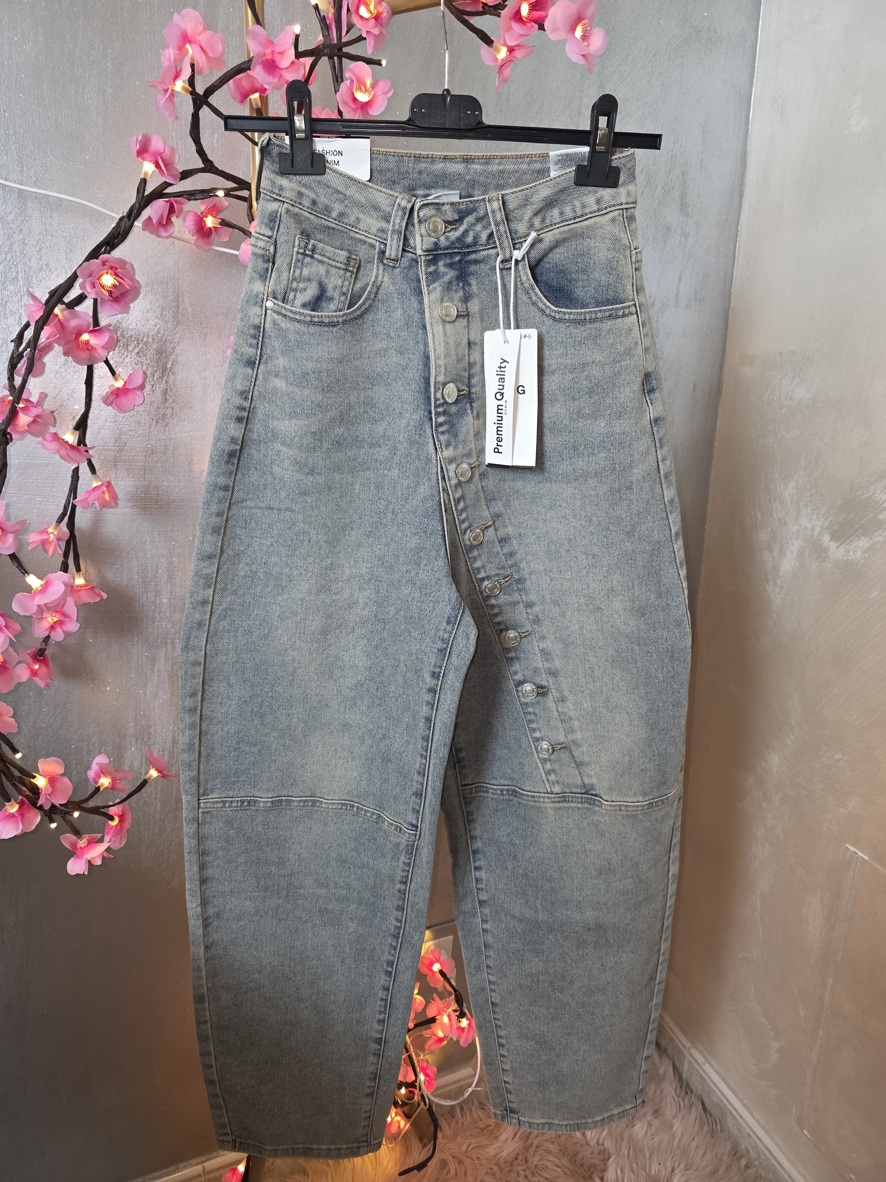 Diagonal Jeans Sabbia