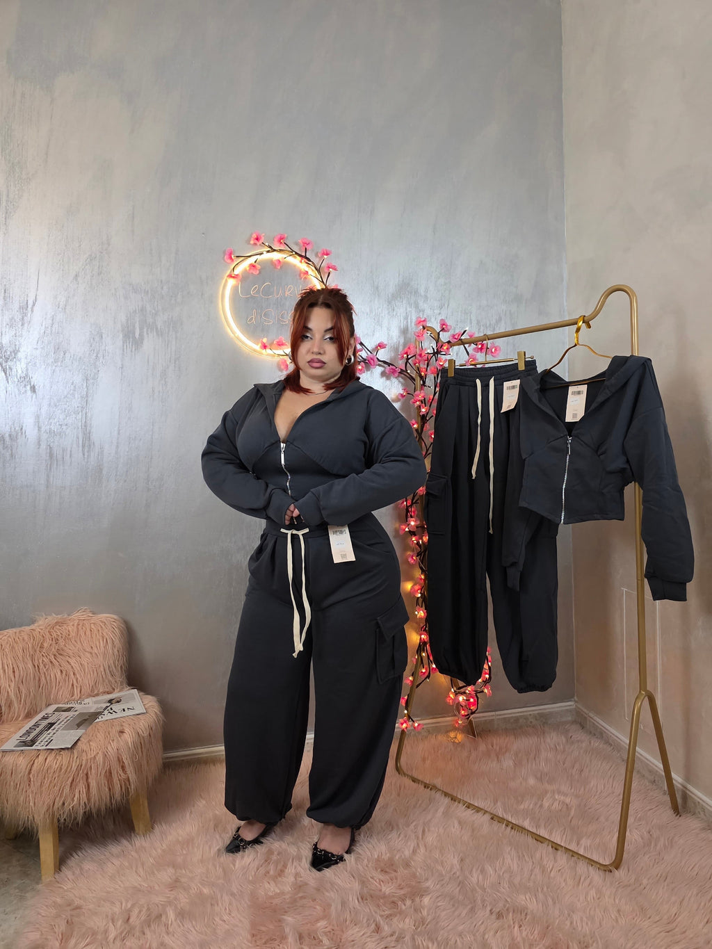 Tuta Corpetto Grigia