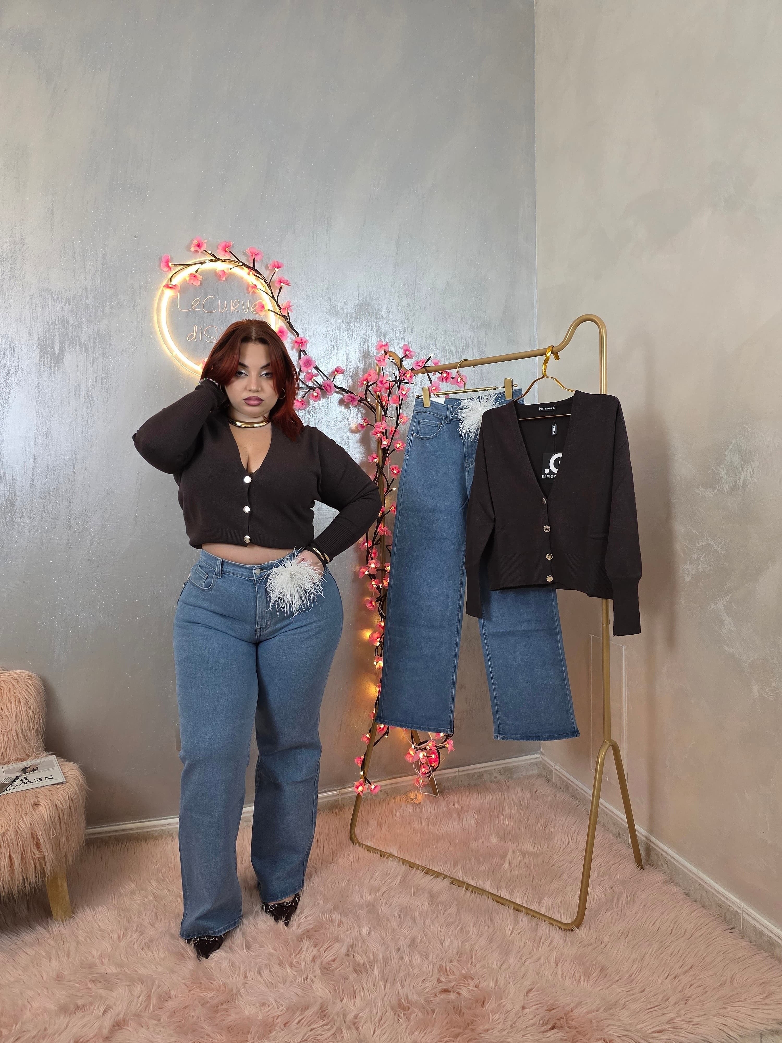 Cardigan Marrone Simona G