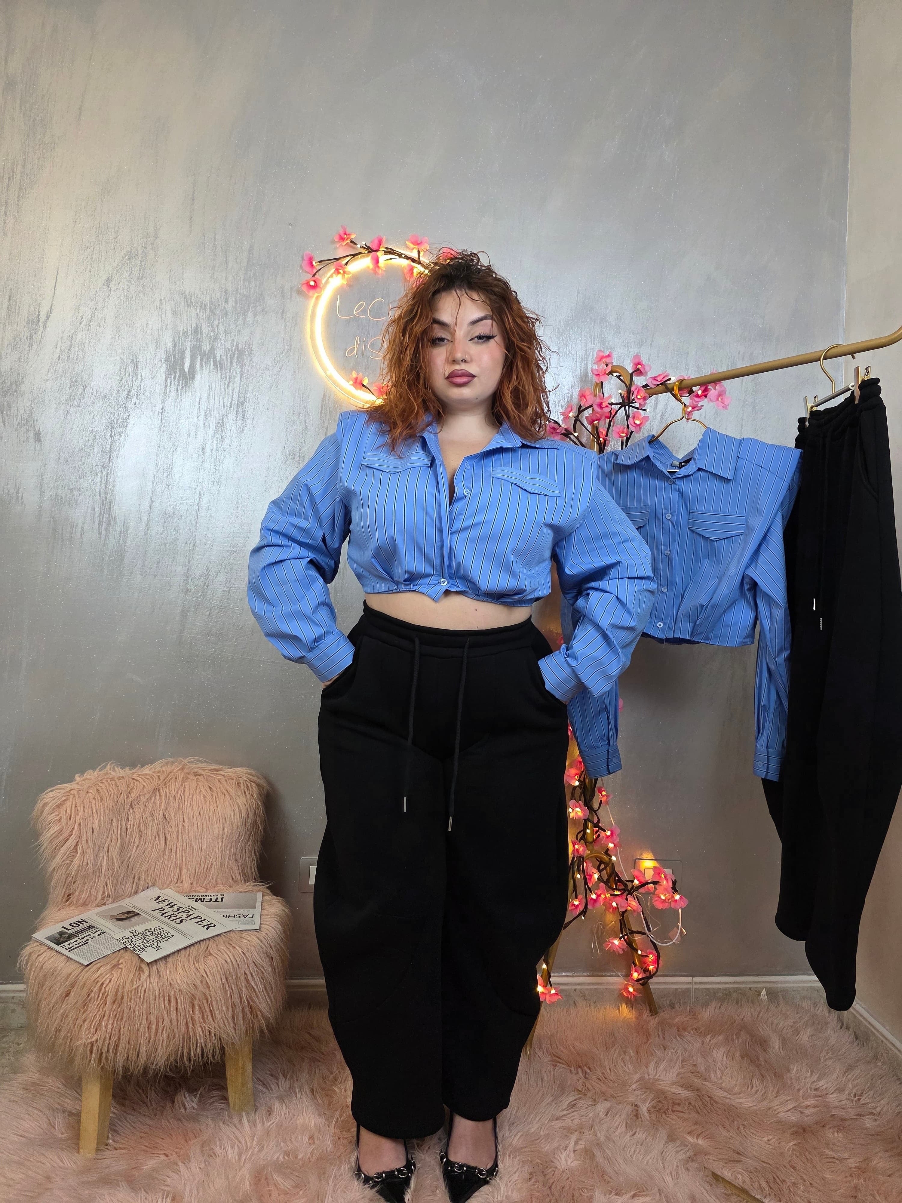 Camicia Justwest - Azzurra